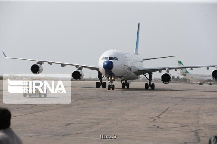 پرواز کرمان-نجف بعد از 2 سال وقفه از سر گرفته شد